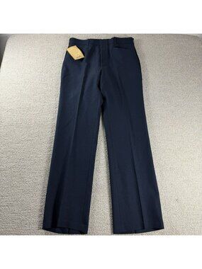 Vintage Levi’s Action Slacks Dress Pants Blue Made In USA Men’s 34 x 32